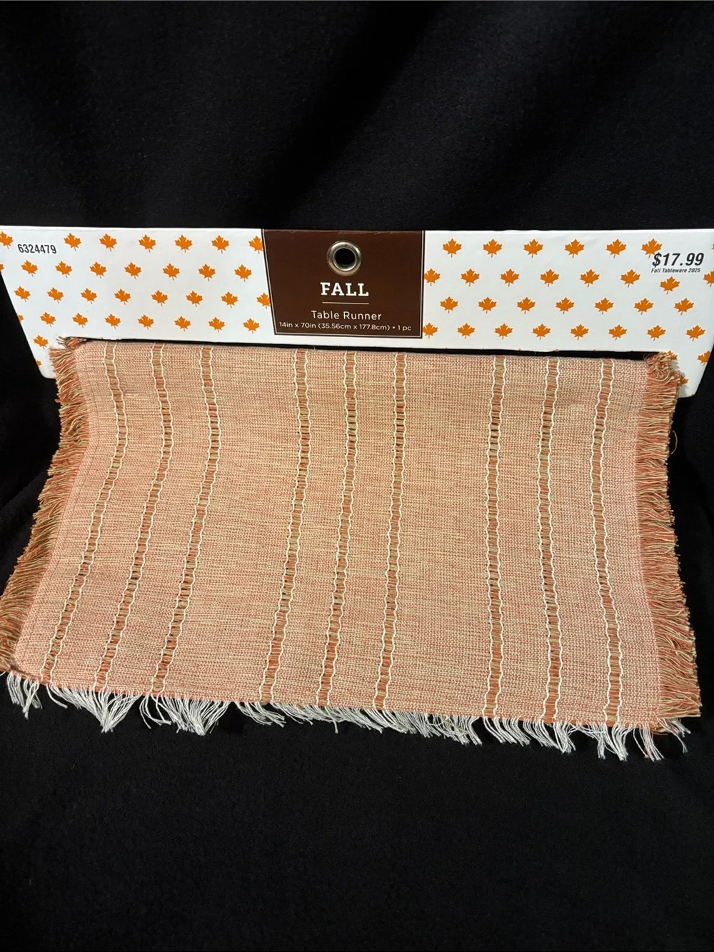 Fall table runner